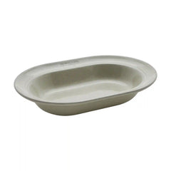 Staub | 10-inch, Oval Serving Dish, White Truffle | Dinnerware