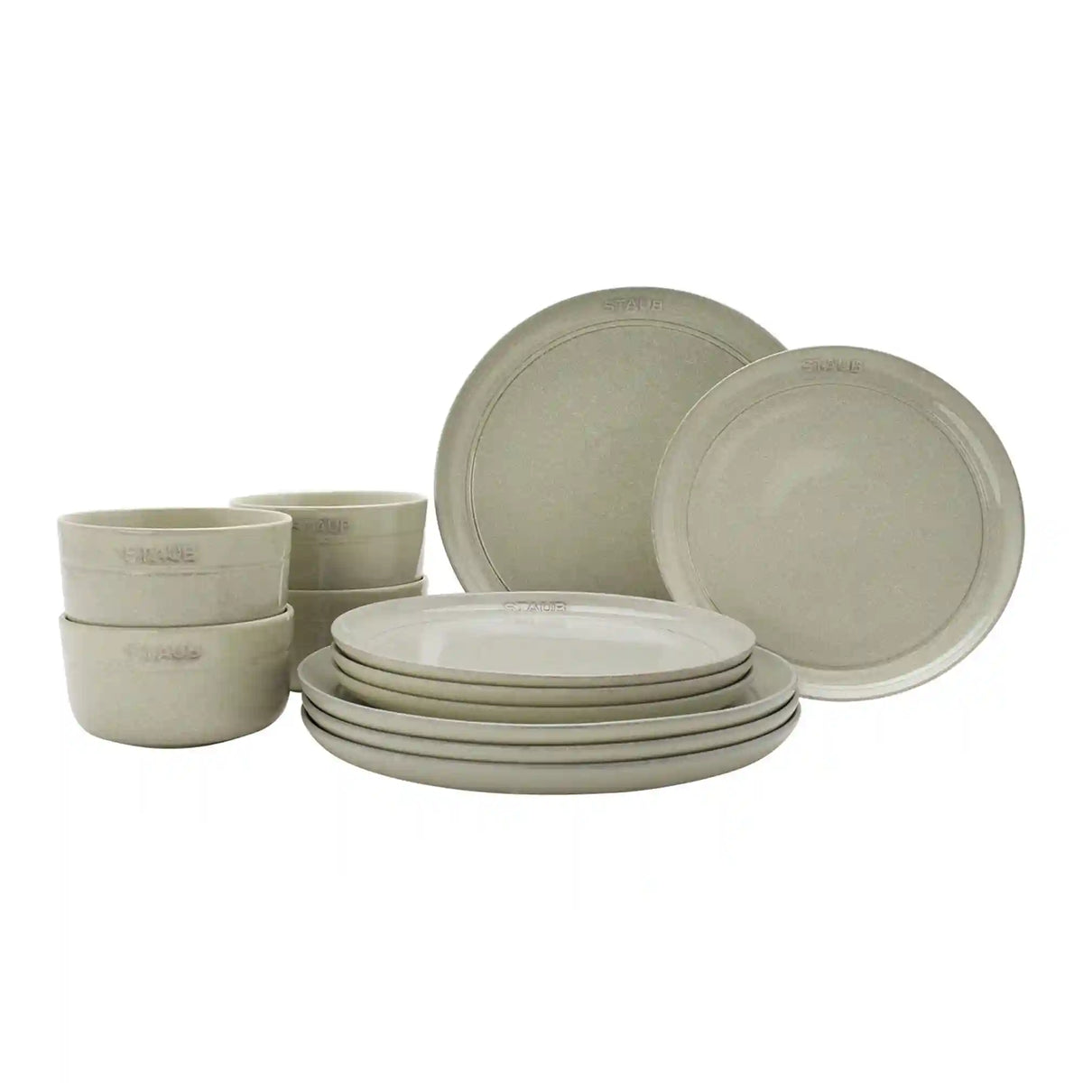 Staub | 12-pc, Dinnerware Set | Dinnerware