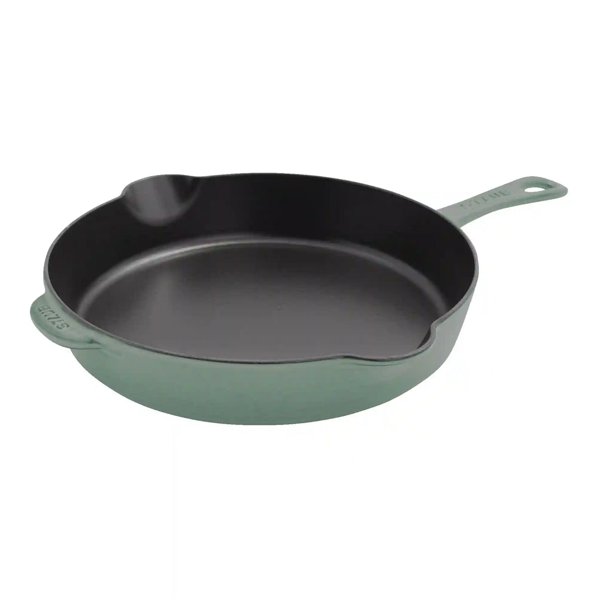 Staub | 11-inch, Traditional Deep Skillet, Eucalyptus | Cast Iron