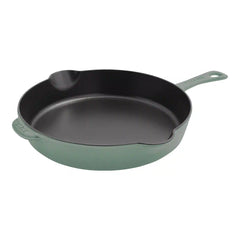 Staub | 11-inch, Traditional Deep Skillet, Eucalyptus | Cast Iron