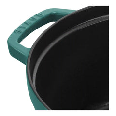 Staub | 7 qt, Round, Dutch Oven, Turquoise | Cast Iron