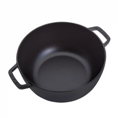 Staub | 5 qt, Essential French Oven, Matte Black | Cast Iron