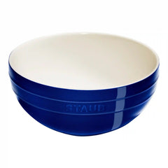 Staub | 2-pc, Large Mixing Bowl Set, Dark Blue | Stoneware