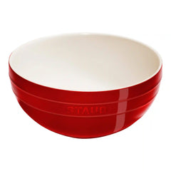 Staub | 2-pc, Large Mixing Bowl Set, Cherry | Stoneware