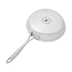 ZWILLING | 3 Ply, 9.5-inch, 18/10 Stainless Steel, Frying Pan With Glass Lid | Spirit Stainless