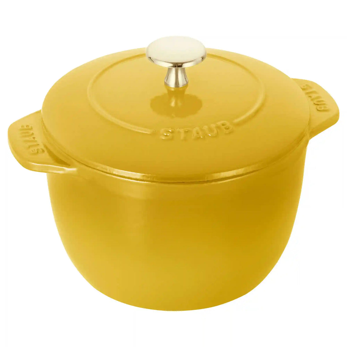 Staub | 1.5 qt, Petite French Oven, Citron | Cast Iron
