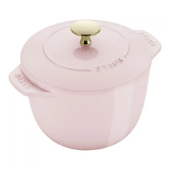 Staub | 1.5 qt, Petite French Oven, Peony Pink | Cast Iron