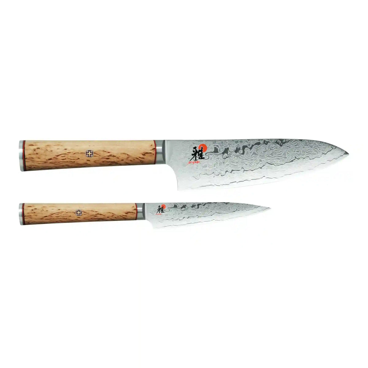 MIYABI | 2-pc, Knife Set | Birchwood