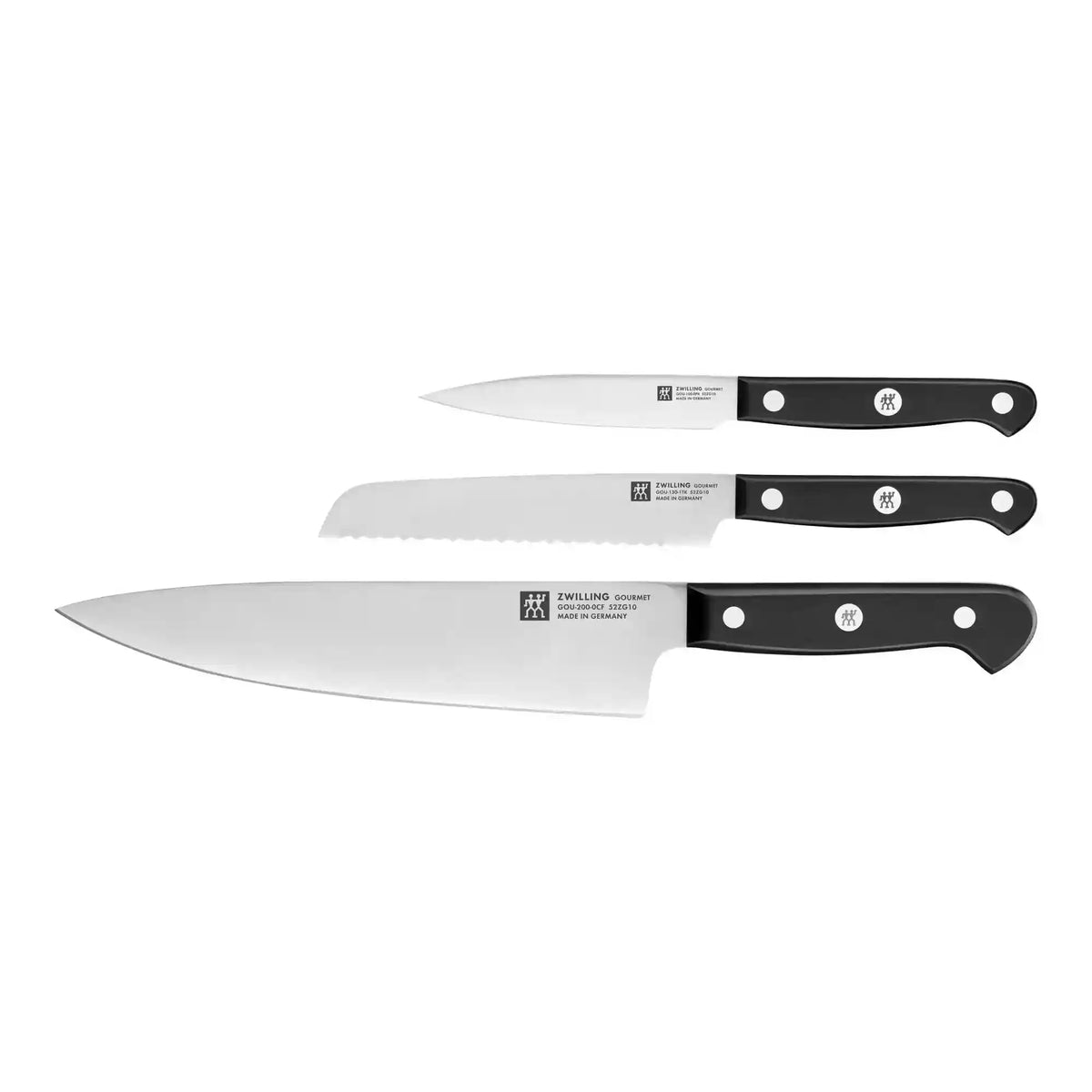 ZWILLING | 3-pc, Starter Knife Set | Gourmet