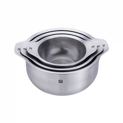 ZWILLING | 6-pc, Bowl and Strainer Set, Silver | Prep
