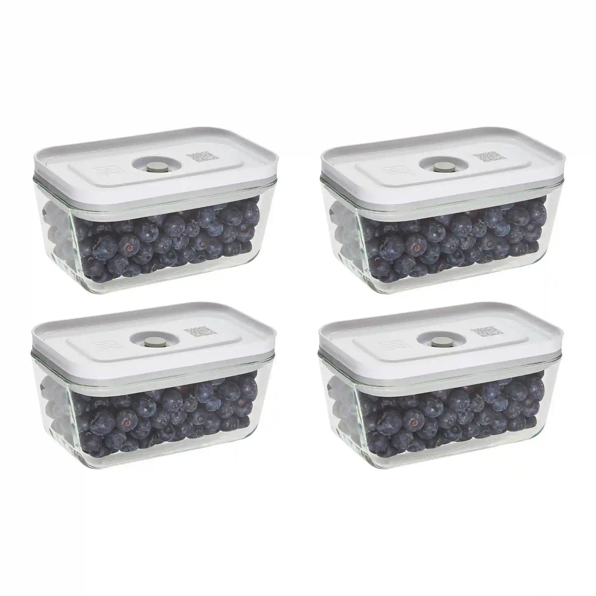 ZWILLING | S / 4-pc, Vacuum Box Set, Glass, Grey | Fresh & Save