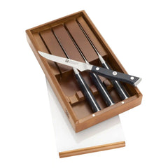 ZWILLING | 4-pc, Steak Knife Set With Wood Presentation Box | Spectrum