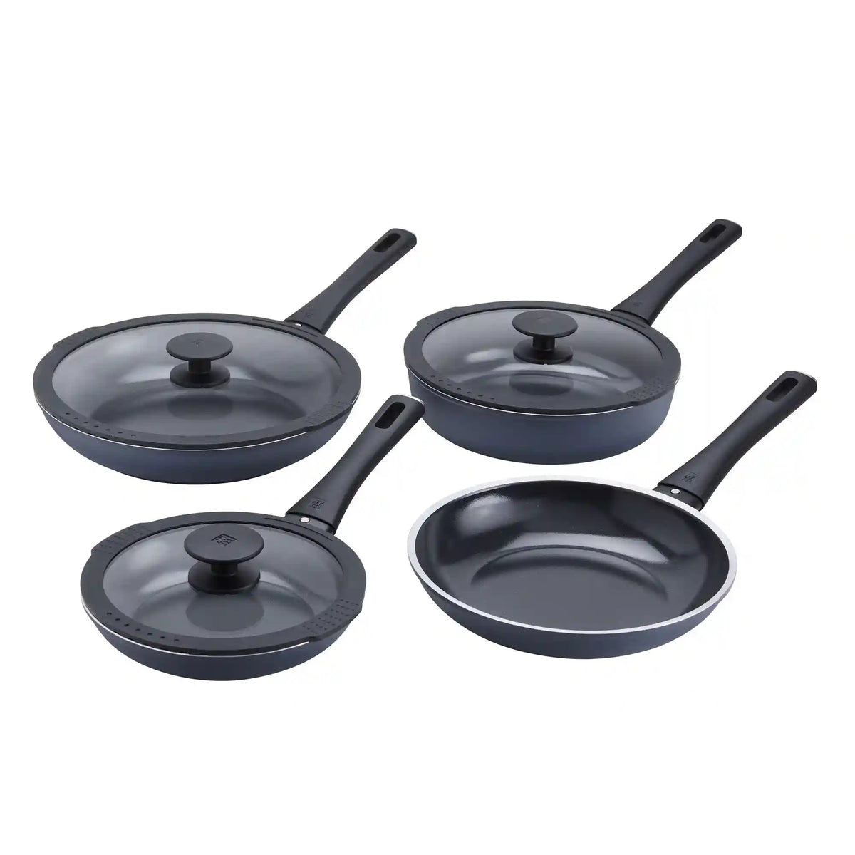 ZWILLING | 7-pc, Aluminum, Pots And Pans Set Ceramic Non-stick Coating | Enlightened