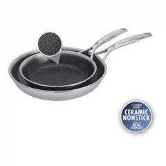ZWILLING | 2-pc, Ceramic Hybrid Frying Pan Set | Peak