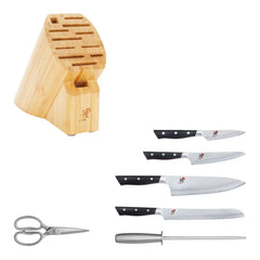 MIYABI | 7-pc, Knife block set, No-Color | HISHO