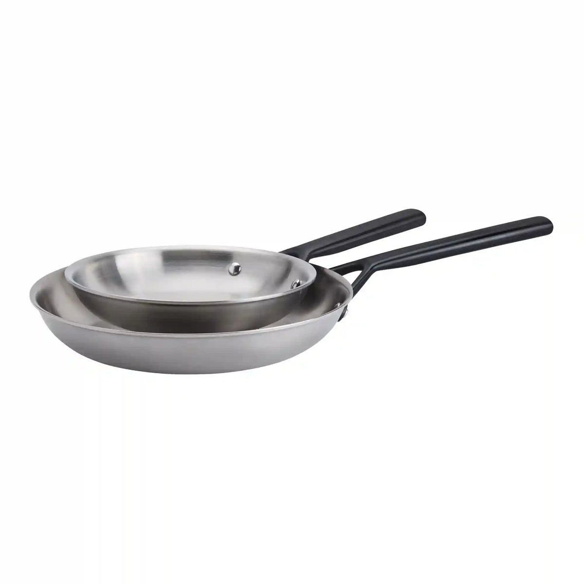 ZWILLING | 2-pc, Stainless Steel Fry Pan Set | MIlano Stainless Steel