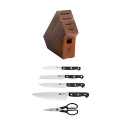 ZWILLING | 6-pc, Knife block set, Acacia | Gourmet