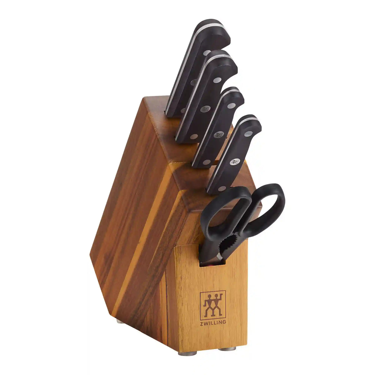 ZWILLING | 6-pc, Knife block set, Acacia | Gourmet