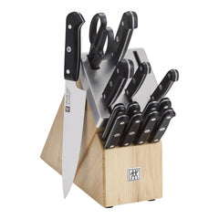 ZWILLING | 15-pc, Knife block set, Natural | ZWILLING Gourmet
