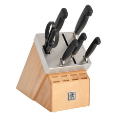 ZWILLING | 7-pc, Knife block set, Natural | Four Star