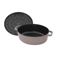 Staub | 6.25 qt, Wide Oval Dutch Oven, Lilac | Cast Iron