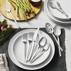 ZWILLING | 45-pc Opus Satin Flatware Set, 18/10 Stainless Steel  | Opus (matted)