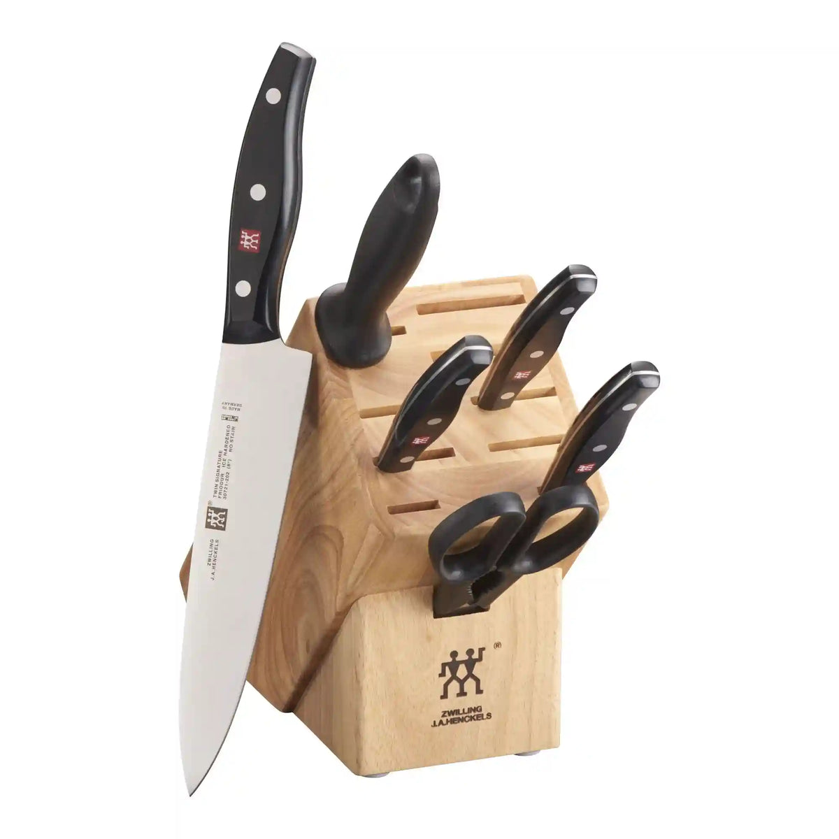 ZWILLING | 7-pc, Knife block set, Natural | Signature