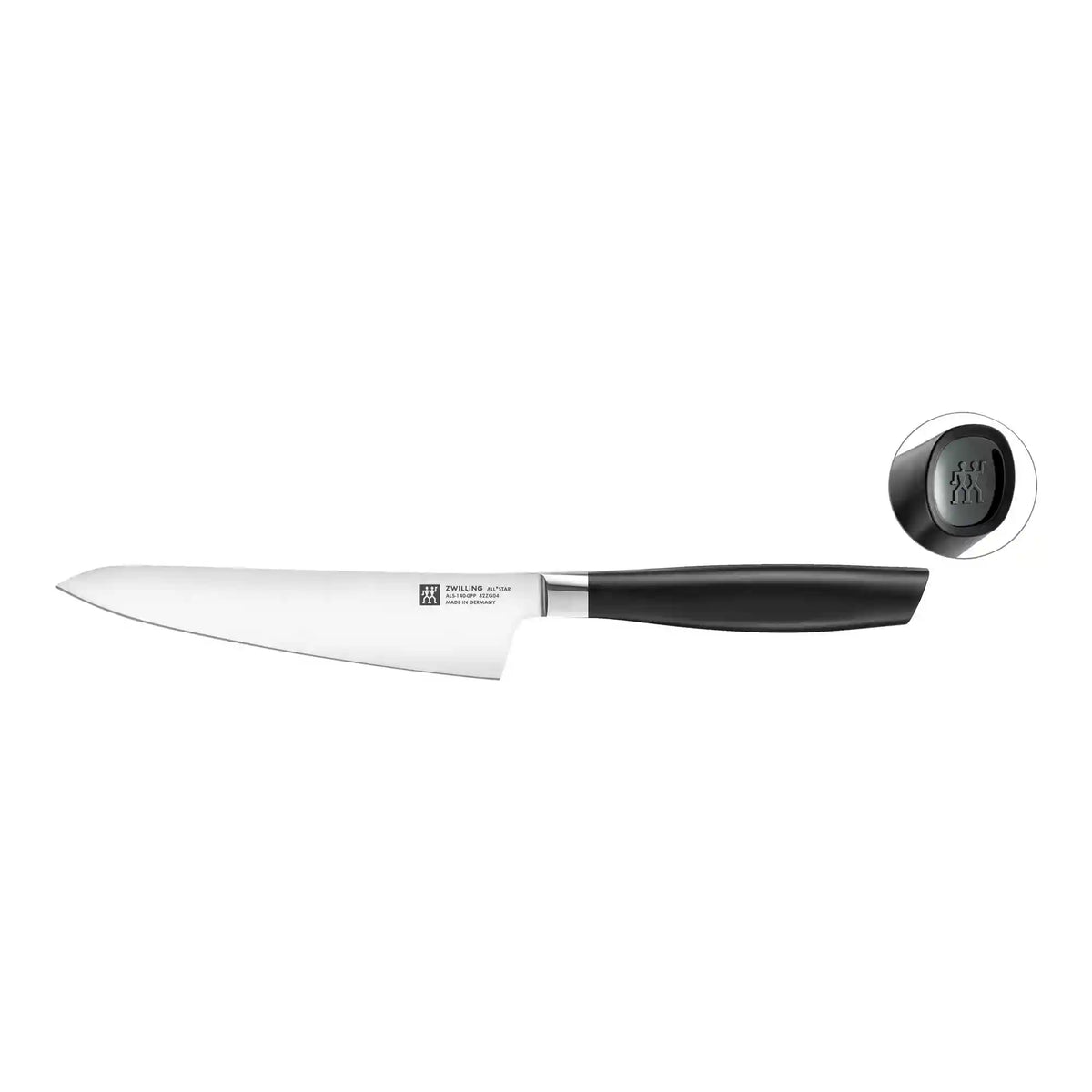ZWILLING | 5.5-inch, Chef's Knife Compact, Matte Black | All * Star