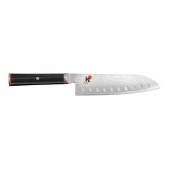 MIYABI | 7-inch, Hollow Edge Santoku Knife | Kaizen