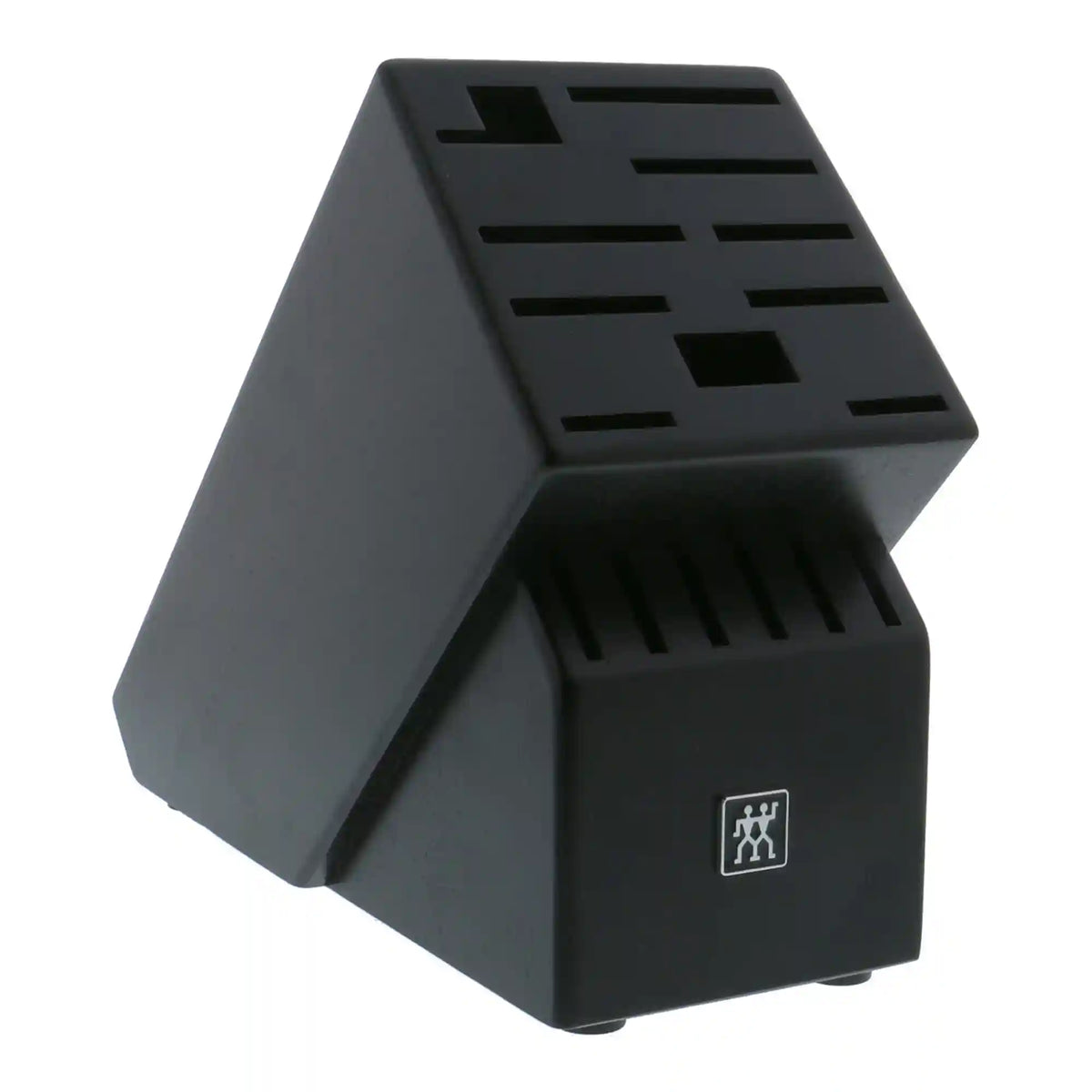 ZWILLING | Rubberwood, TWIN Black Knife Block Empty | Storage