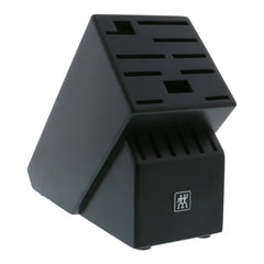 ZWILLING | Rubberwood, TWIN Black Knife Block Empty | Storage