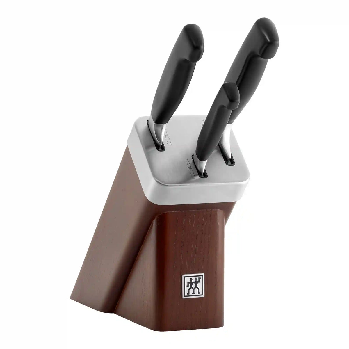 ZWILLING | 4-pc, Knife set with self-sharpening block, Brown | FOUR STAR