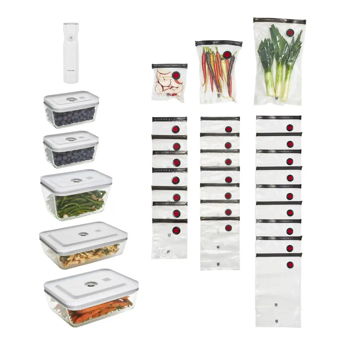 ZWILLING | glass Vacuum Starter Set, 32-pc  | Fresh & Save