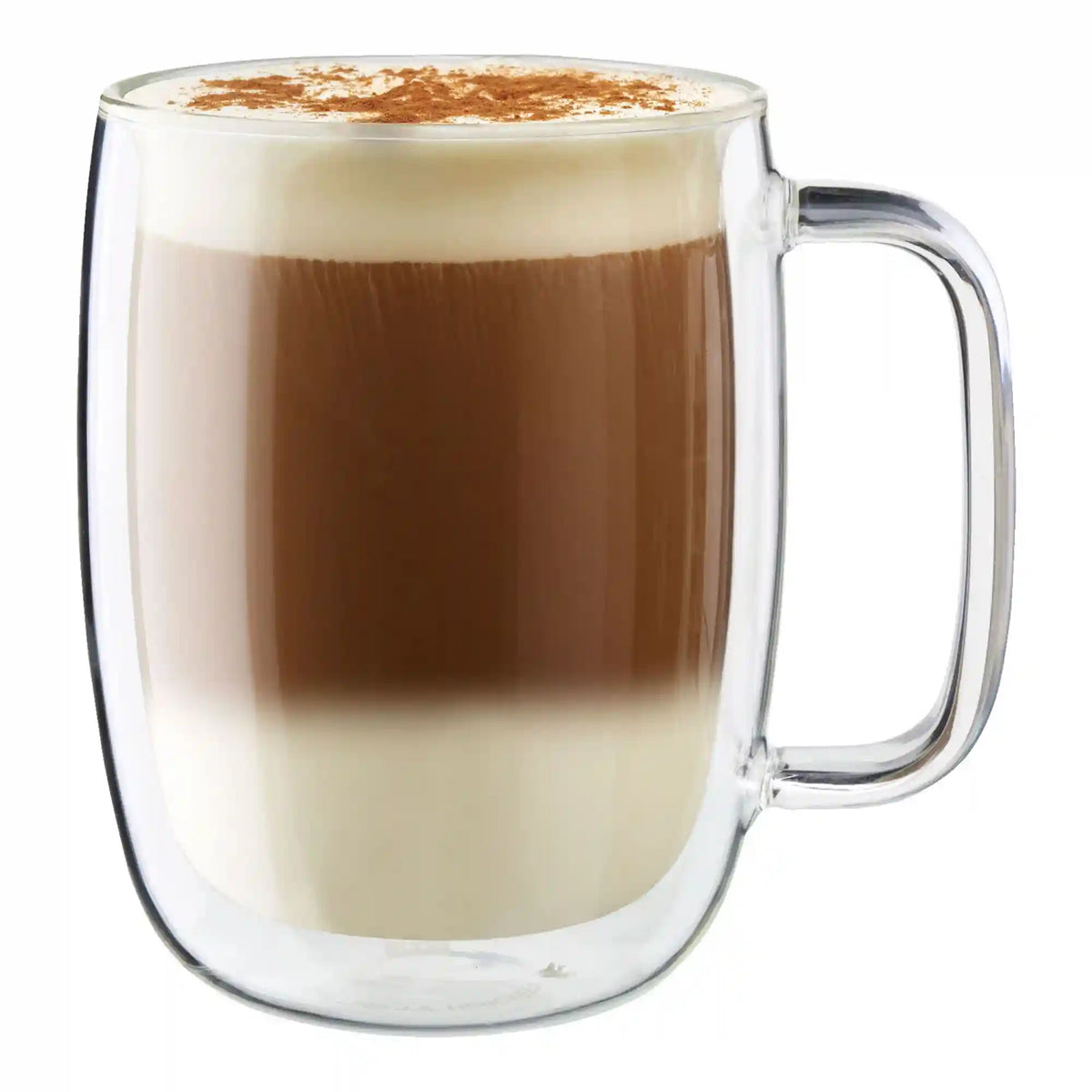 ZWILLING | 15-oz-/-2-pc  Latte Glass Mug Set | Sorrento Plus Double Wall Glassware
