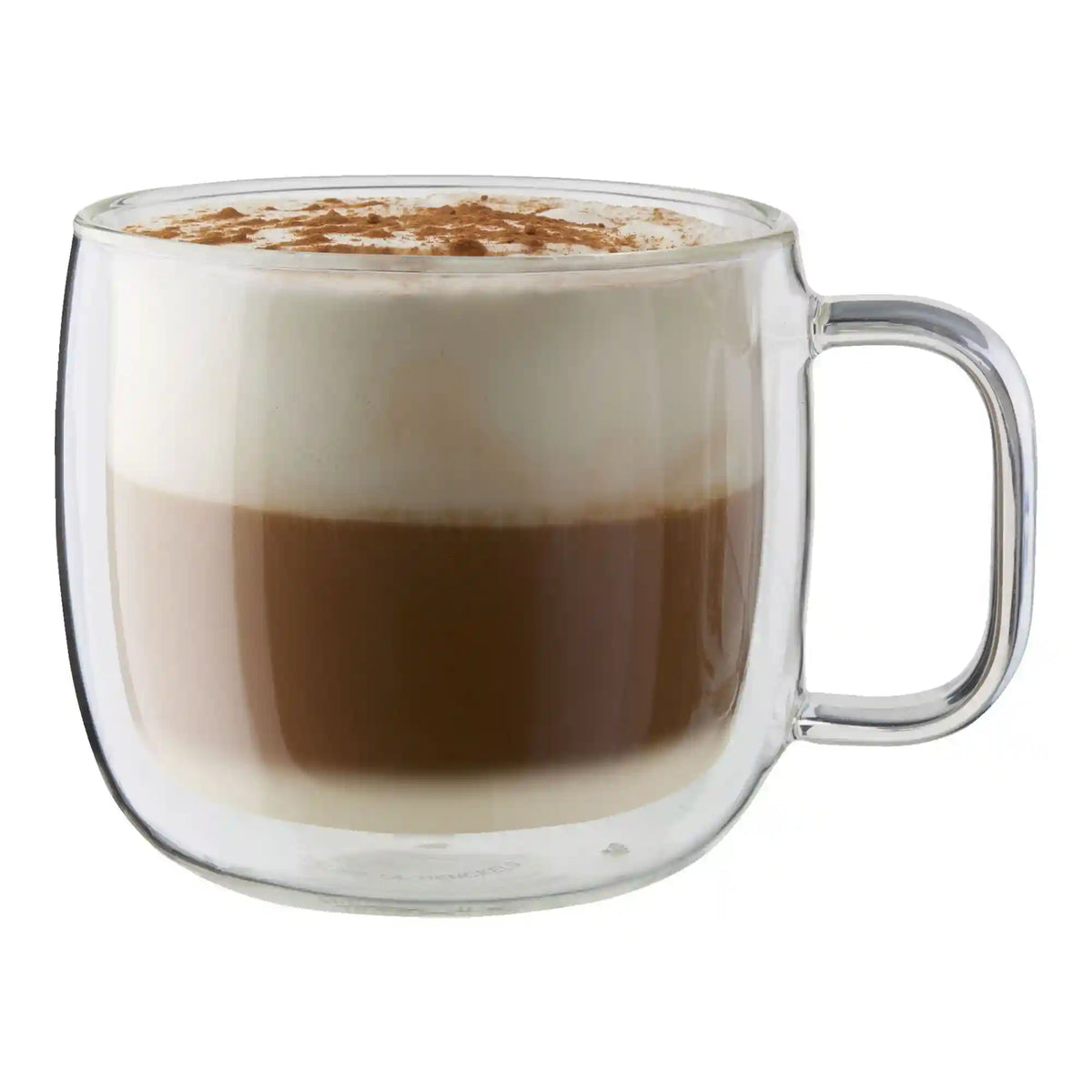 ZWILLING | 2-pc, Cappuccino Glass Mug Set | Sorrento Plus Double Wall Glassware