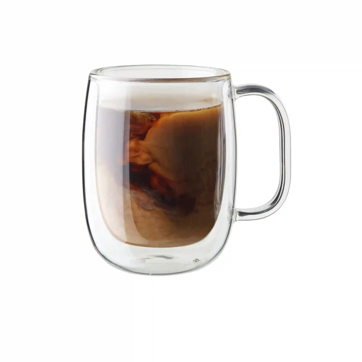 ZWILLING | 12-oz-/-2-pc  Coffee Glass Mug Set | Sorrento Plus Double Wall Glassware
