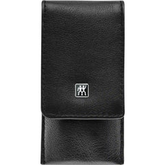 ZWILLING | 3-pc, Nappa Leather Manicure Pedicure Set With Combination Nail Scissors, Matte Black | PREMIUM