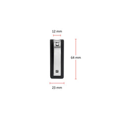 ZWILLING | Nail Clippers With Nail Catch - Black Matt | PREMIUM