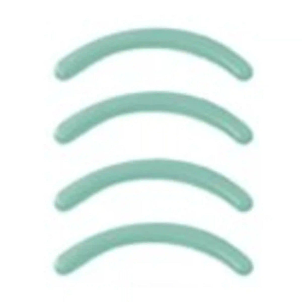 ZWILLING | Replacement pads for eyelash curler, 4-pc | silicone | Turquoise | TWINOX