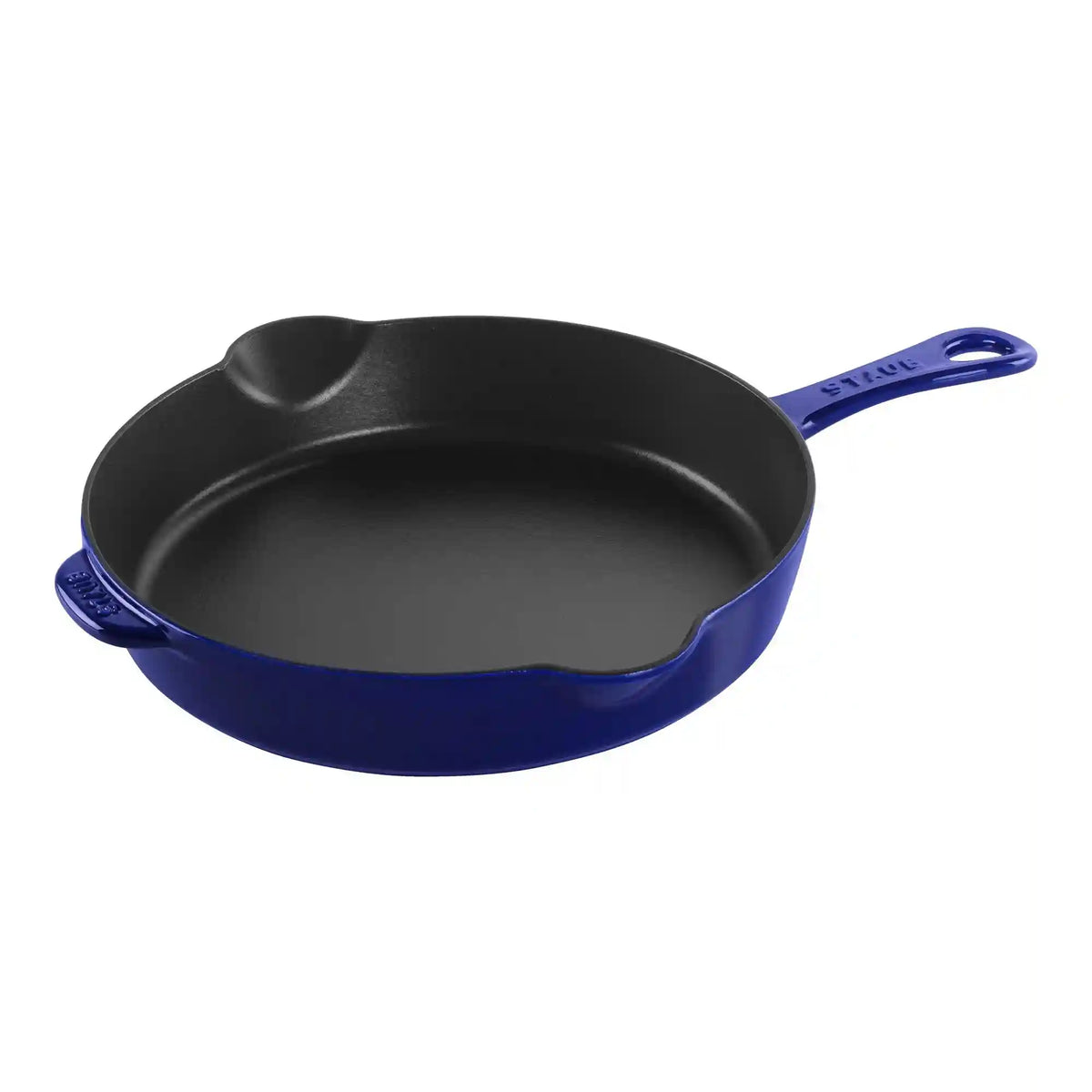 Staub | 11-inch, Traditional Deep Skillet, Dark Blue | Cast Iron