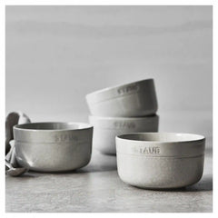 Staub | 4-pc, Cereal Bowl Set, White Truffle | Dinnerware