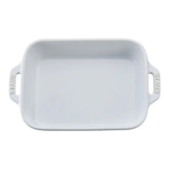 Staub | 7.5-x 6.5-inch, Rectangular, Baking Dish, White | Stoneware