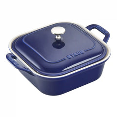 Staub | 4-pc, Mixed Baking Dish Set, Dark Blue | Stoneware