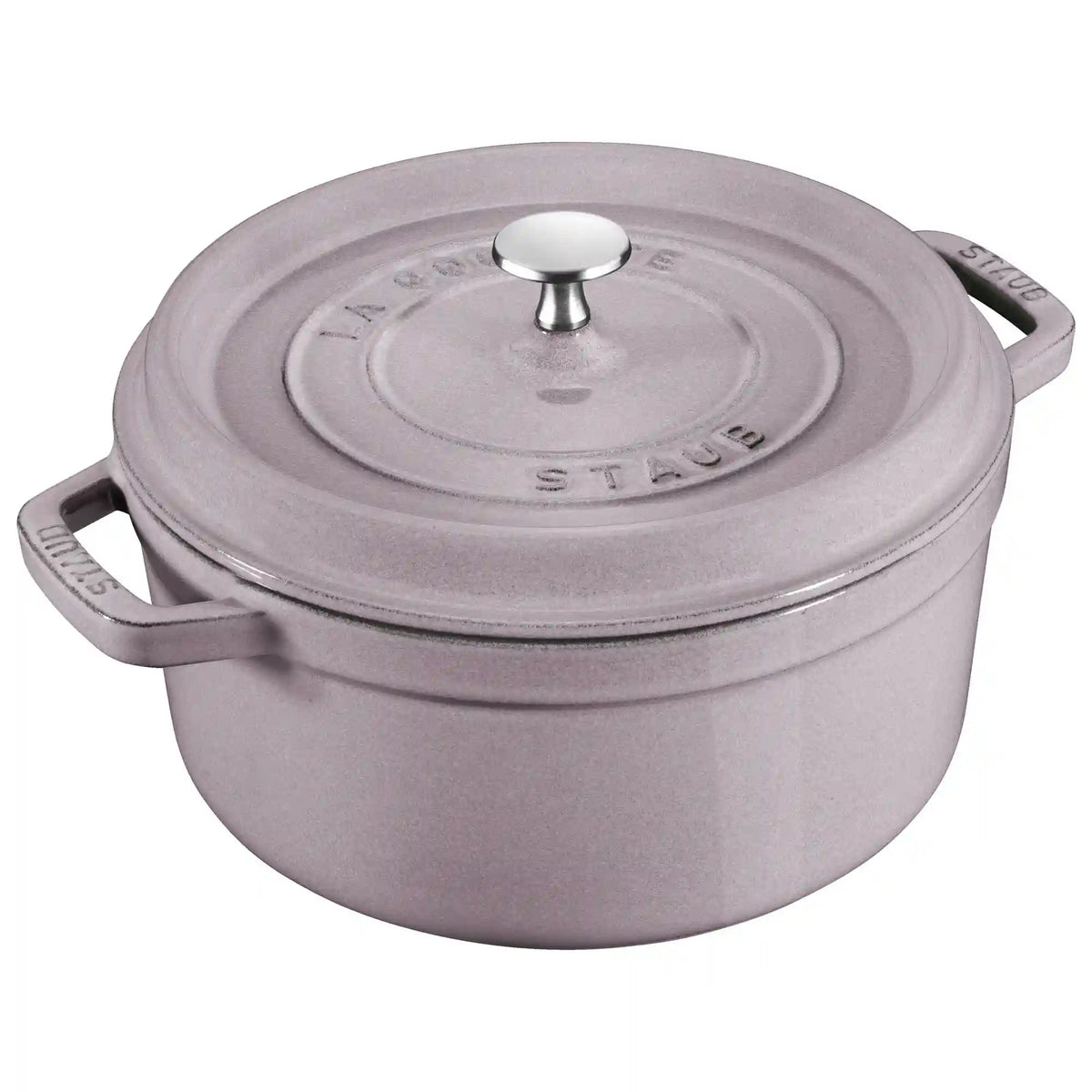 Staub | 5.5 qt, Round, Dutch Oven, Lilac | Cast Iron