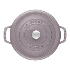 Staub | 5.5 qt, Round, Dutch Oven, Lilac | Cast Iron
