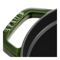 Staub | 5.75 qt, Oval, Dutch Oven, Basil | Cast Iron