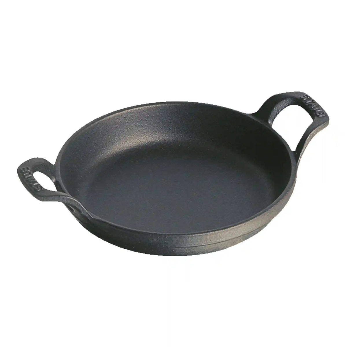 Staub | 4.5-inch, Round, Mini Gratin Baking Dish, Matte Black | Cast Iron