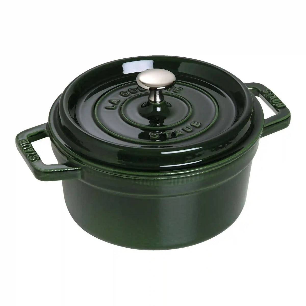 Staub | 2.75 qt, Round, Dutch Oven, Basil | Cast Iron