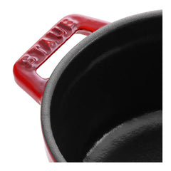 Staub | 0.25 qt, Mini Round Dutch Oven, Cherry | Cast Iron