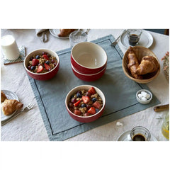 Staub | 6.5-inch / 2-pc, Large Universal Bowl Set, Cherry | Stoneware